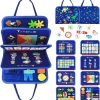 Juguete tablero ocupado Montessori sensorial para niño